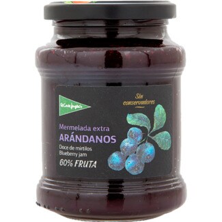 El Corte Inglés Doce de Mirtilo frasco 410 g
