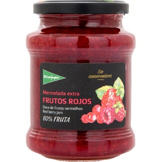 El Corte Inglés Doce de Frutos Vermelhos frasco 410 g