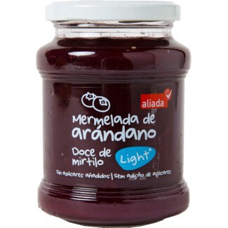 Aliada Doce de Mirtilo Light frasco 330 g