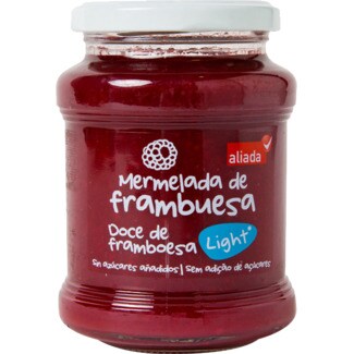 Aliada Doce de Framboesa Light frasco 330 g