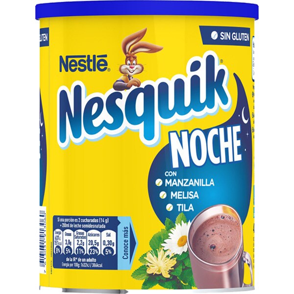 Nesquik Noche Achocolatado embalagem 400 g