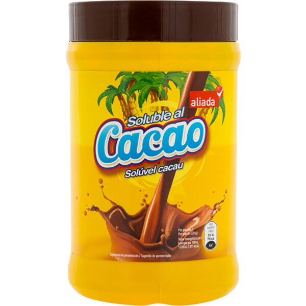 Aliada Cacau Solúvel embalagem 900 g