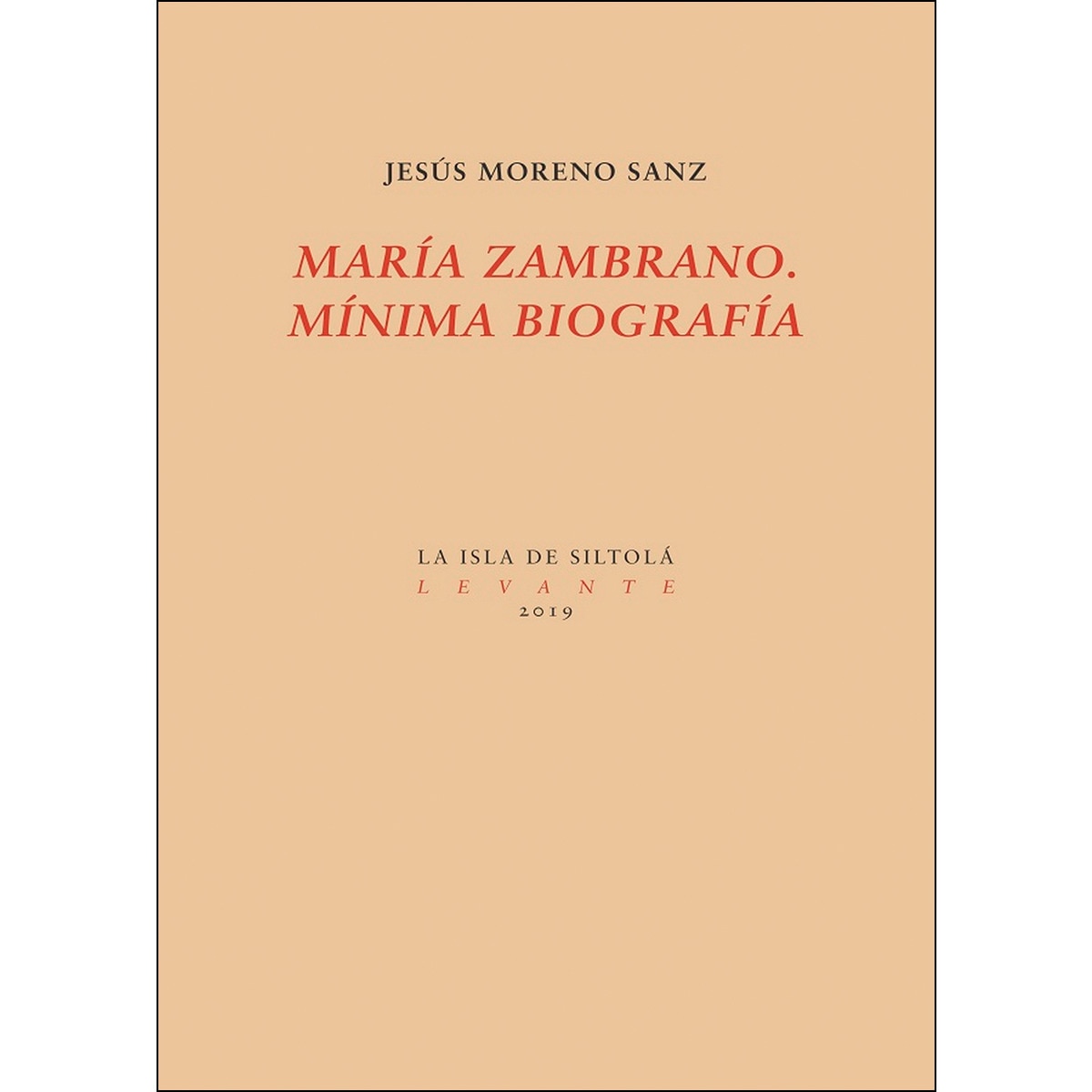 Imagem 0 de María zambrano. Mínima biografía(Tapa blanda con solapas)