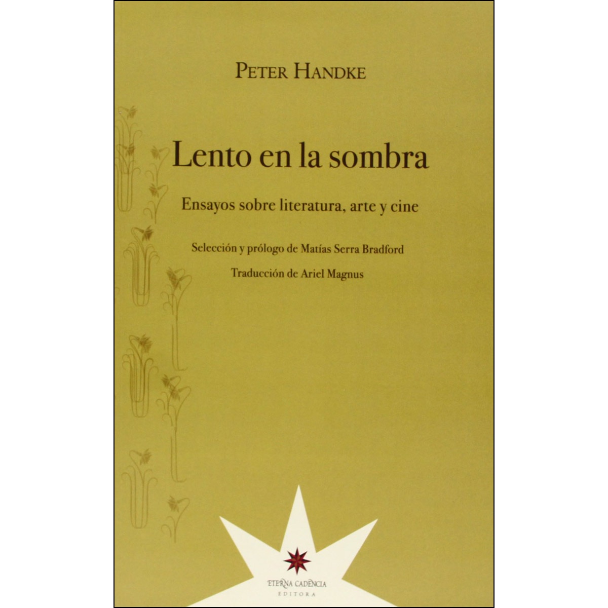 Imagem 0 de LENTO EN LA SOMBRA: Ensayos sobre literatura, arte y cine