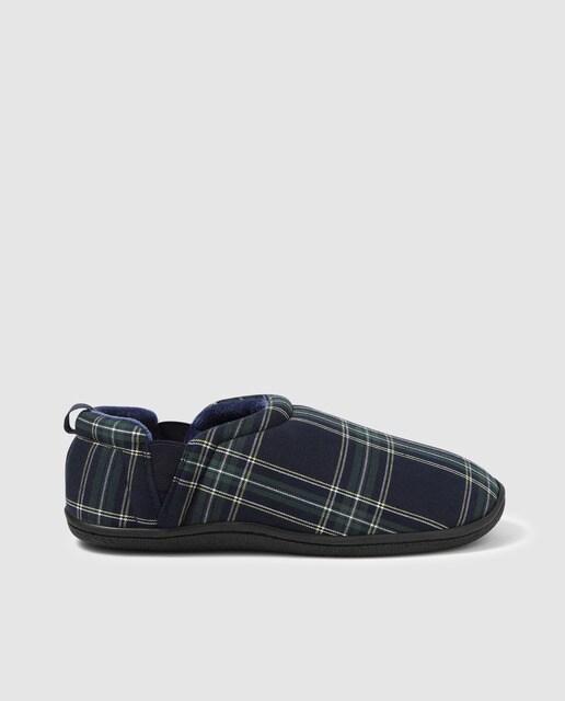 Comprar Zapatillas de casa de hombre Unit de cuadros · Unit · Hipercor