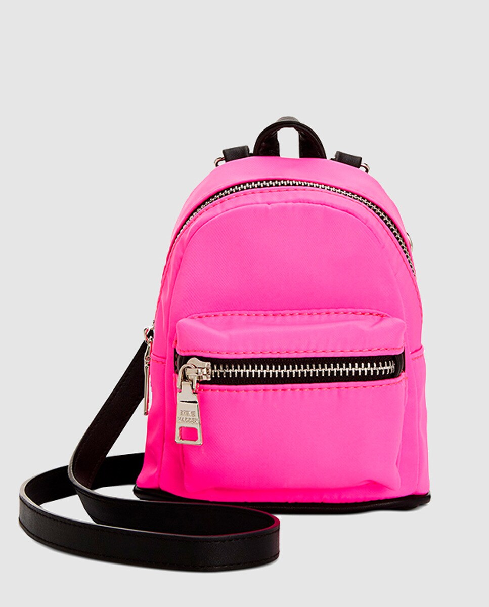 mochila steve madden rosa