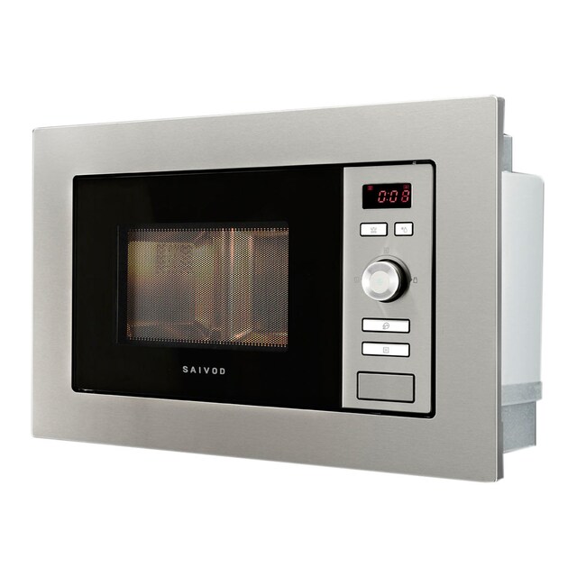 Imagem 0 de Micro-ondas com Grill Encastrável Saivod MSINT2814I de 800 W e Capacidade de 20 Litros - Inox