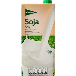 Bebida de Soja sem Glúten embalagem 1 L - El Corte Inglés