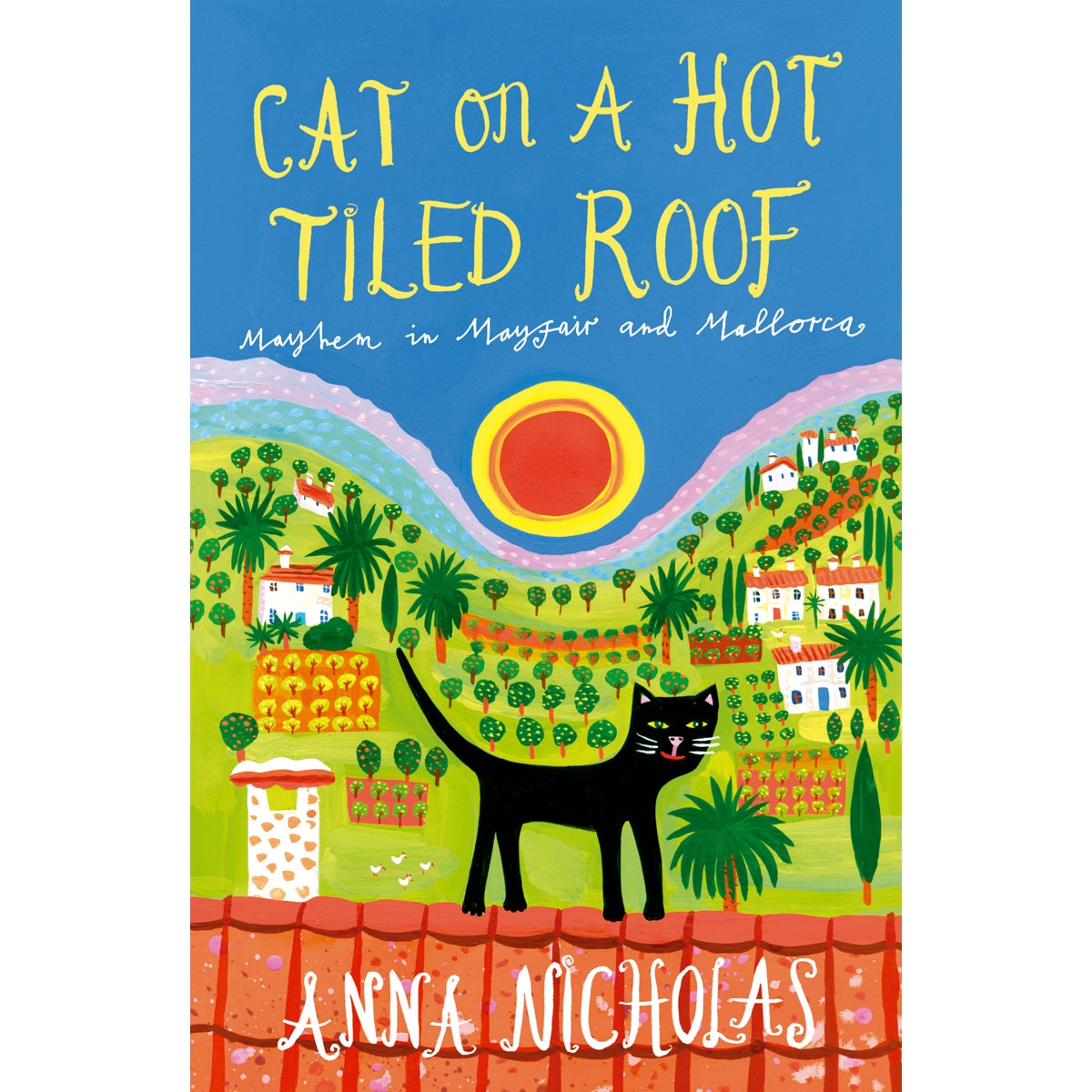 Cat on a hot tiled roof 1