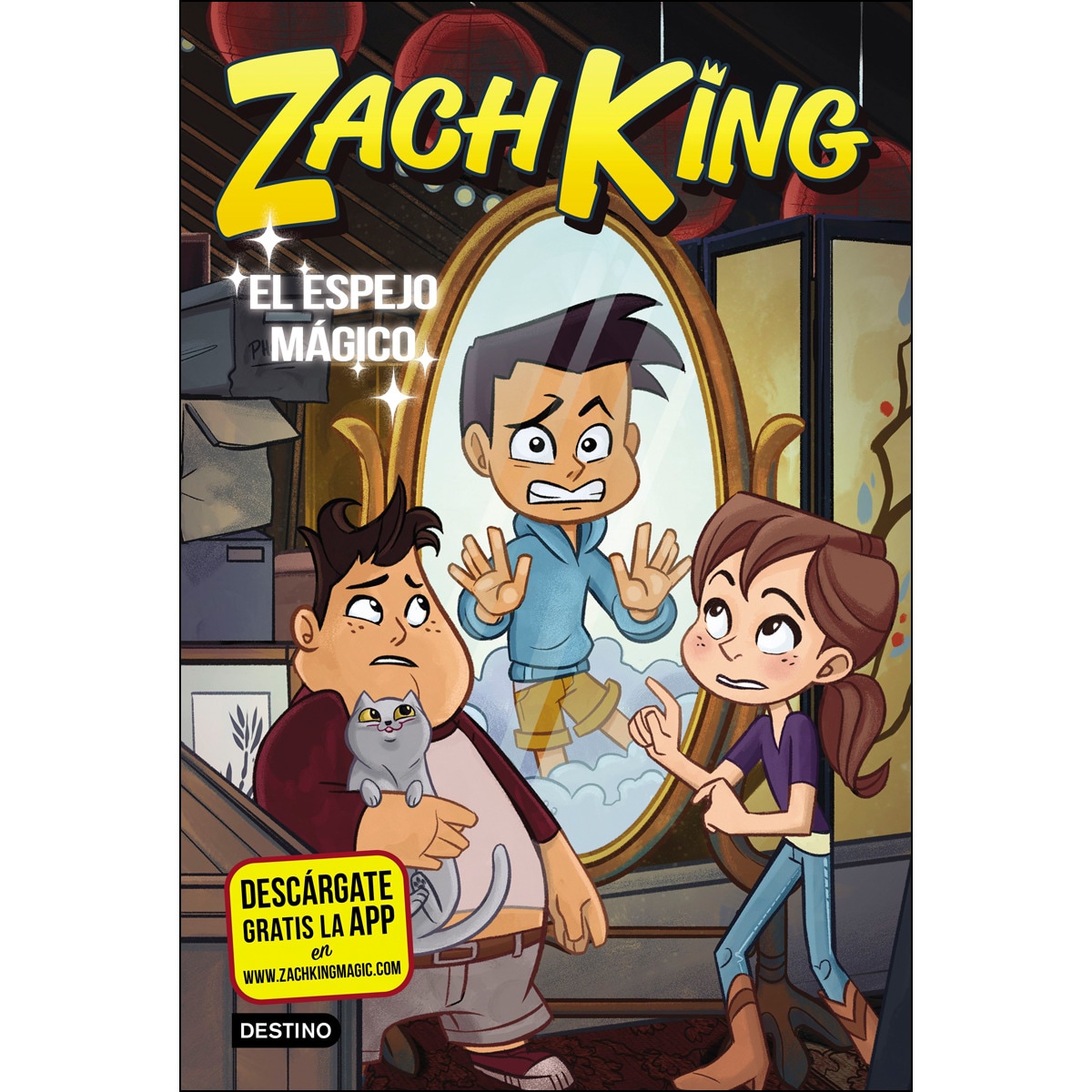 Imagen 0 de Zach King 3. El espejo mágico  (Tapa dura)