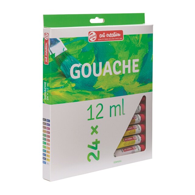 Imagem 0 de Conjunto de 24 Tubos de 12 ml de Têmpera Talens