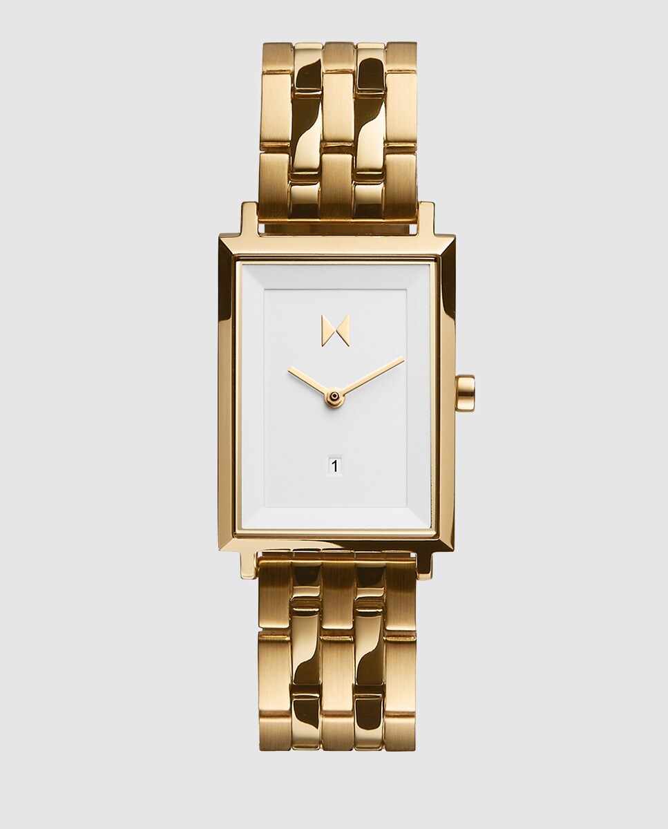 MVMT - Reloj De Mujer Signature Square D-MF03-G De Acero Dorado
