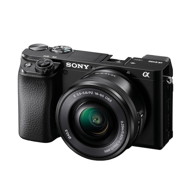 Imagen 0 de Sony Alpha 6100A. Cámara mirrorless APS-C con objetivo intercambiable 16-50 mm f/3.5-5.6 Power Zoom