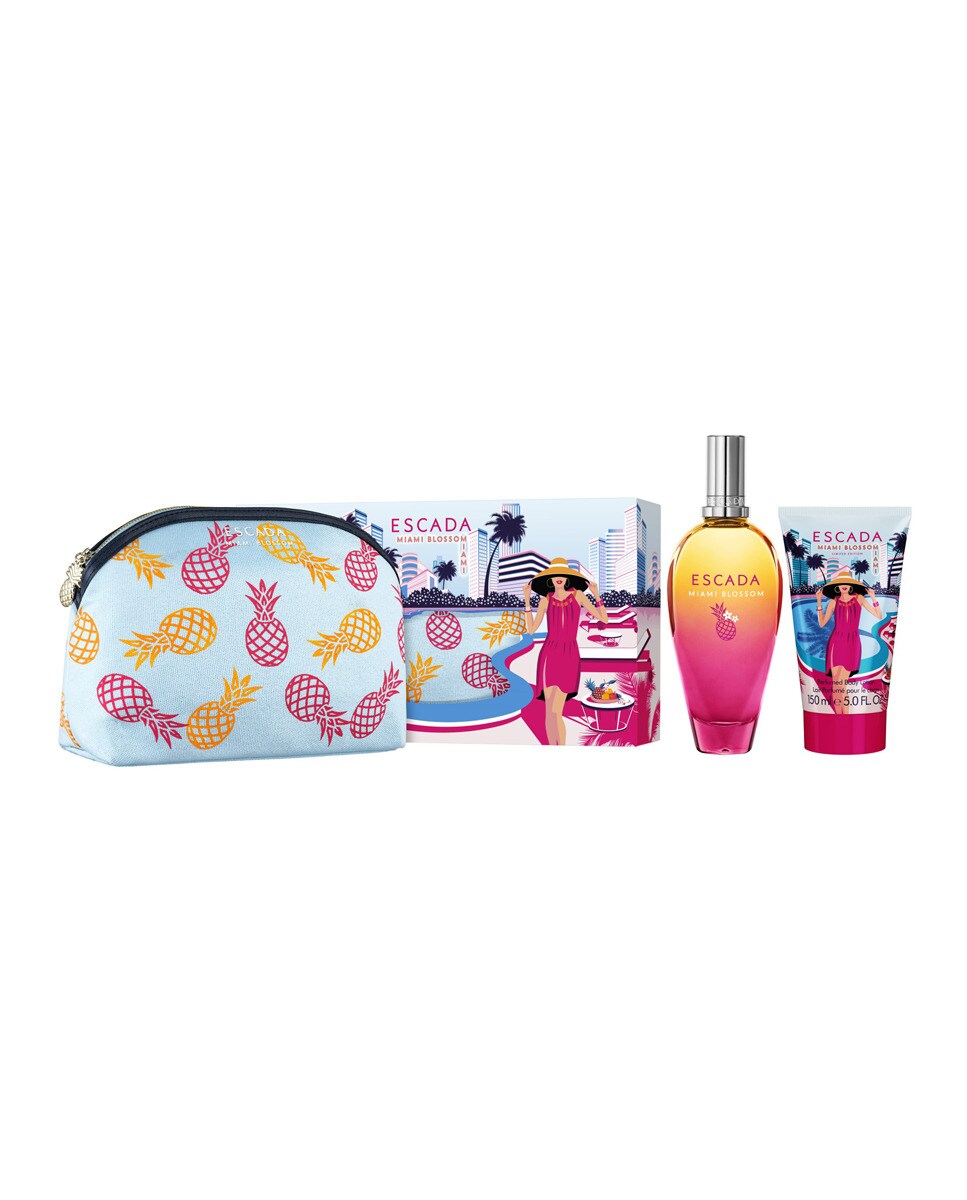 Estuche de regalo Eau de Toilette Miami Blossom Escada Estuche de regalo Eau de Toilette Miami Blossom Escada