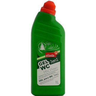 Aliada Líquido Sanitário 3 em 1 Pinho embalagem 1 L