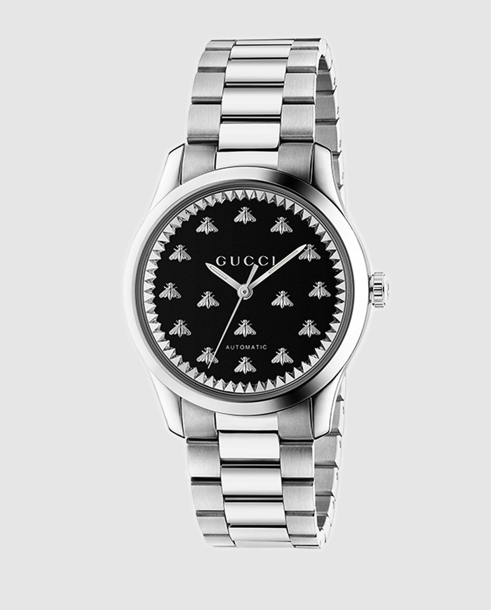 Relógio G-Timeless YA1264130 Automático de Aço Prata-1