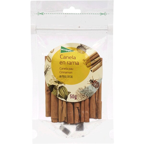 El Corte Inglés Pau de Canela embalagem 50 g