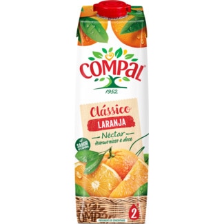 Néctar Laranja Clássico embalagem 1 L - Compal