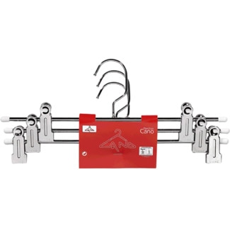Cabides de Metal com Molas 3 unidades - Cano