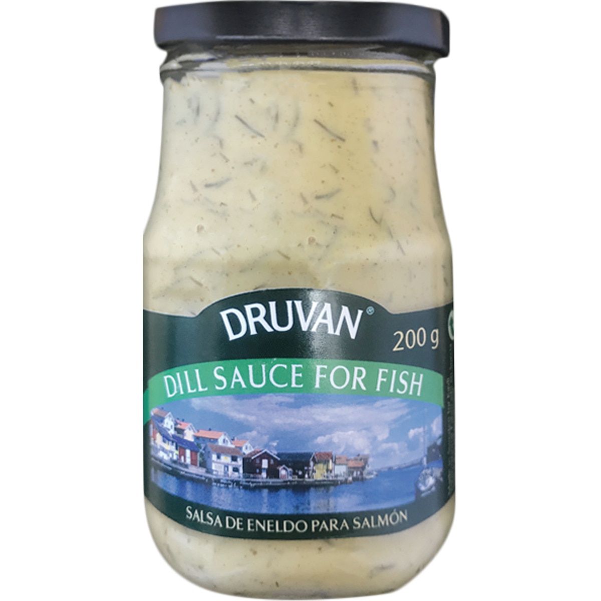 salsa de eneldo especial para salmón frasco 200 ml