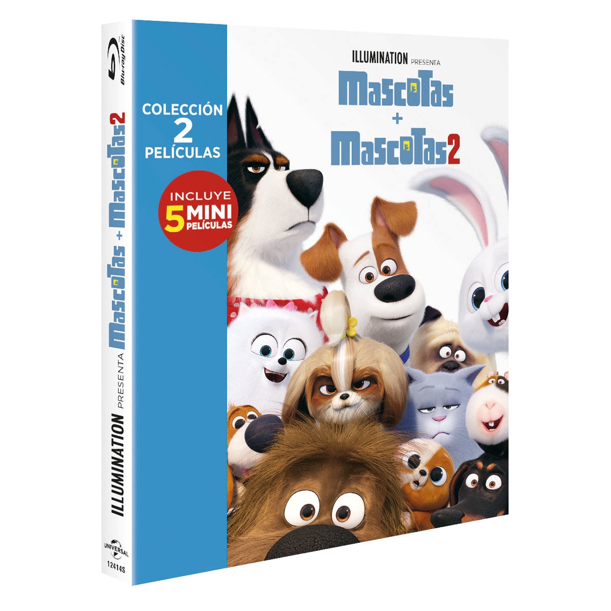 Imagen 0 de Pack Mascotas. Películas 1 + 2 (Blu-Ray)
