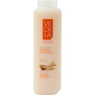 Gel de Banho Nutritivo para Pele Sensível com Aveia embalagem 750 ml - Veckia