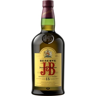 whisky escocés reserva 15 años botella 70 cl - J&b