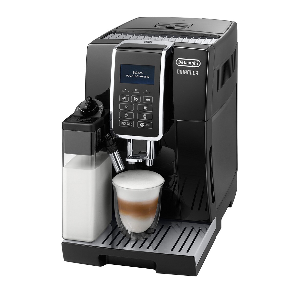 Cafetera superautomática De'Longhi Dinámica Top con Latte Crema System · El  Corte Inglés