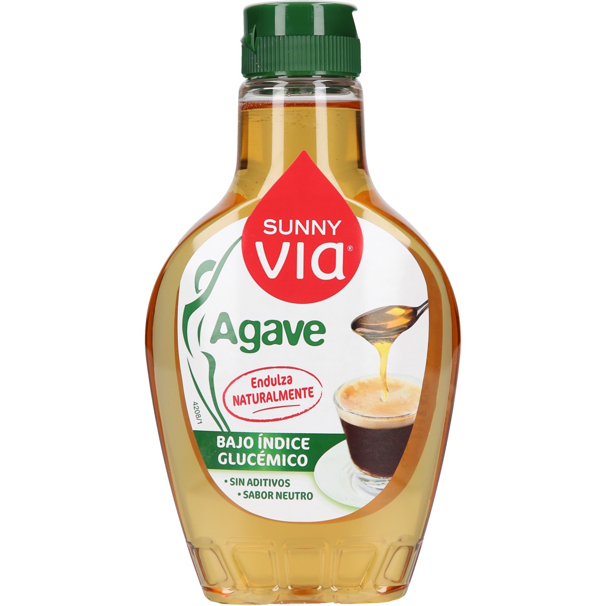 sirope de agave bajo índice glucémico sabor neutro bote 350 g