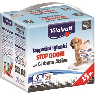empapadores para perros 60x60 cm caja 15 unidades - Vitakraft
