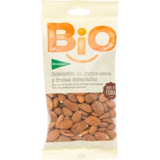 Amêndoas Cruas com Pele Biológicas embalagem 200 g - El Corte Inglés Bio