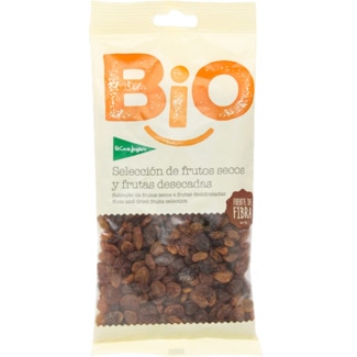 Passas sem Caroço Biológicas embalagem 200 g - El Corte Inglés Bio