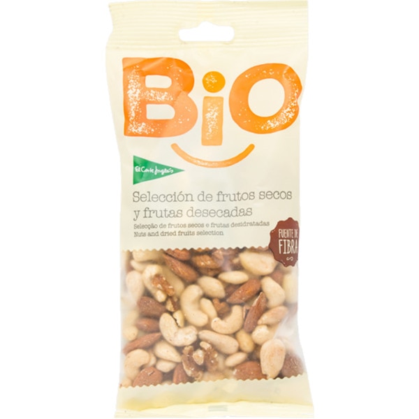 Mix de Frutos Secos Biológicos embalagem 200 g