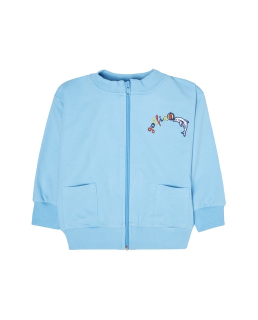 Imagen 0 de Sudadera de uniforme celeste