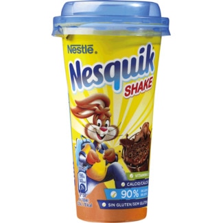 Batido de Chocolate Shake embalagem 180 ml - Nestlé Nesquik
