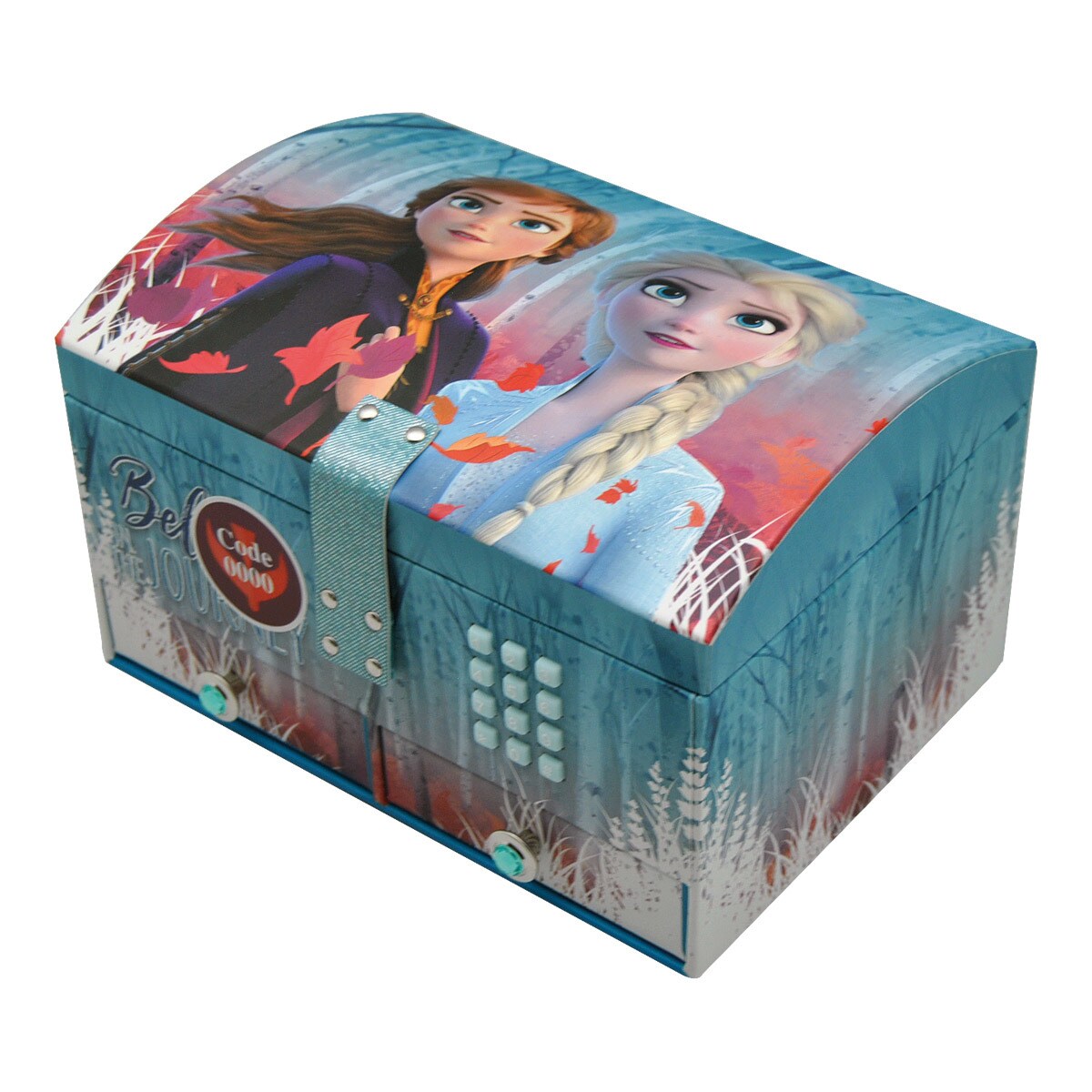 Kids Euroswan - Joyero Secreto Con Música Frozen, El Reino De Hielo Disney