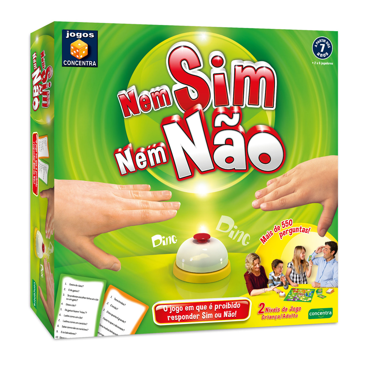 Imagem 0 de Jogos Concentra - Nem Sim Nem Não