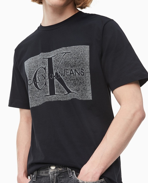 Camiseta de hombre negra de manga corta · Calvin Klein Jeans · El Corte  Inglés