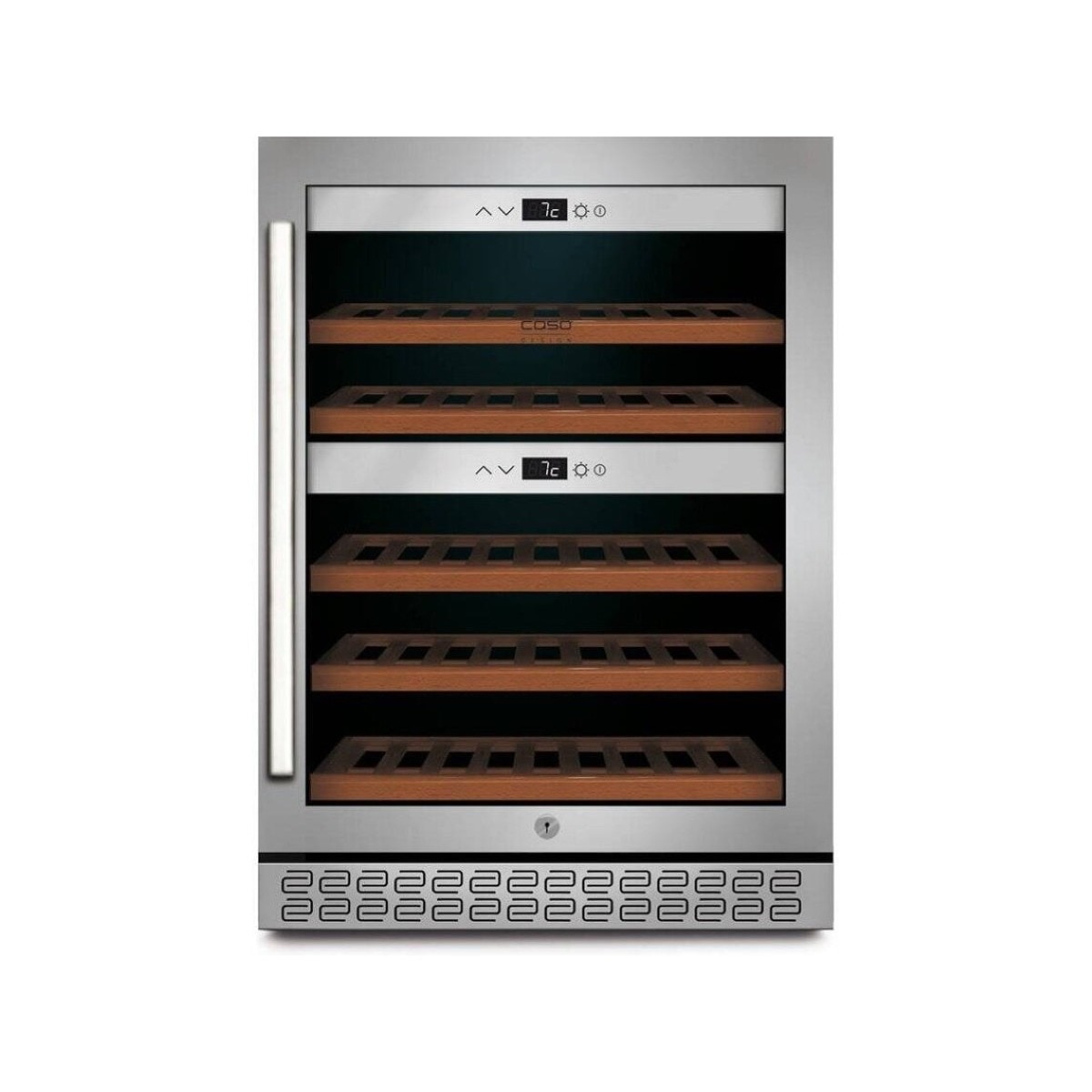 Imagem 0 de Garrafeira Encastrável Caso WineChef Pro 40 5CASOD772G e Capacidade de 40 Garrafas Standard - Inox