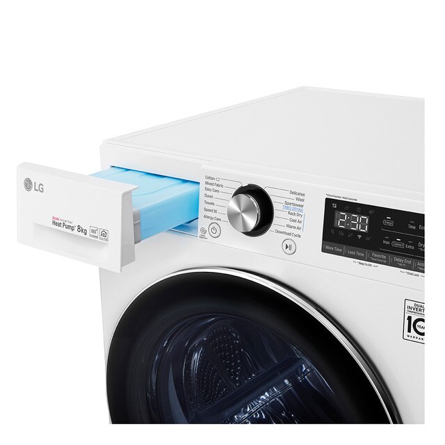 Secadora LG 8 kg Condensación, Bomba de calor - RC80V9AV2W · El Corte Inglés