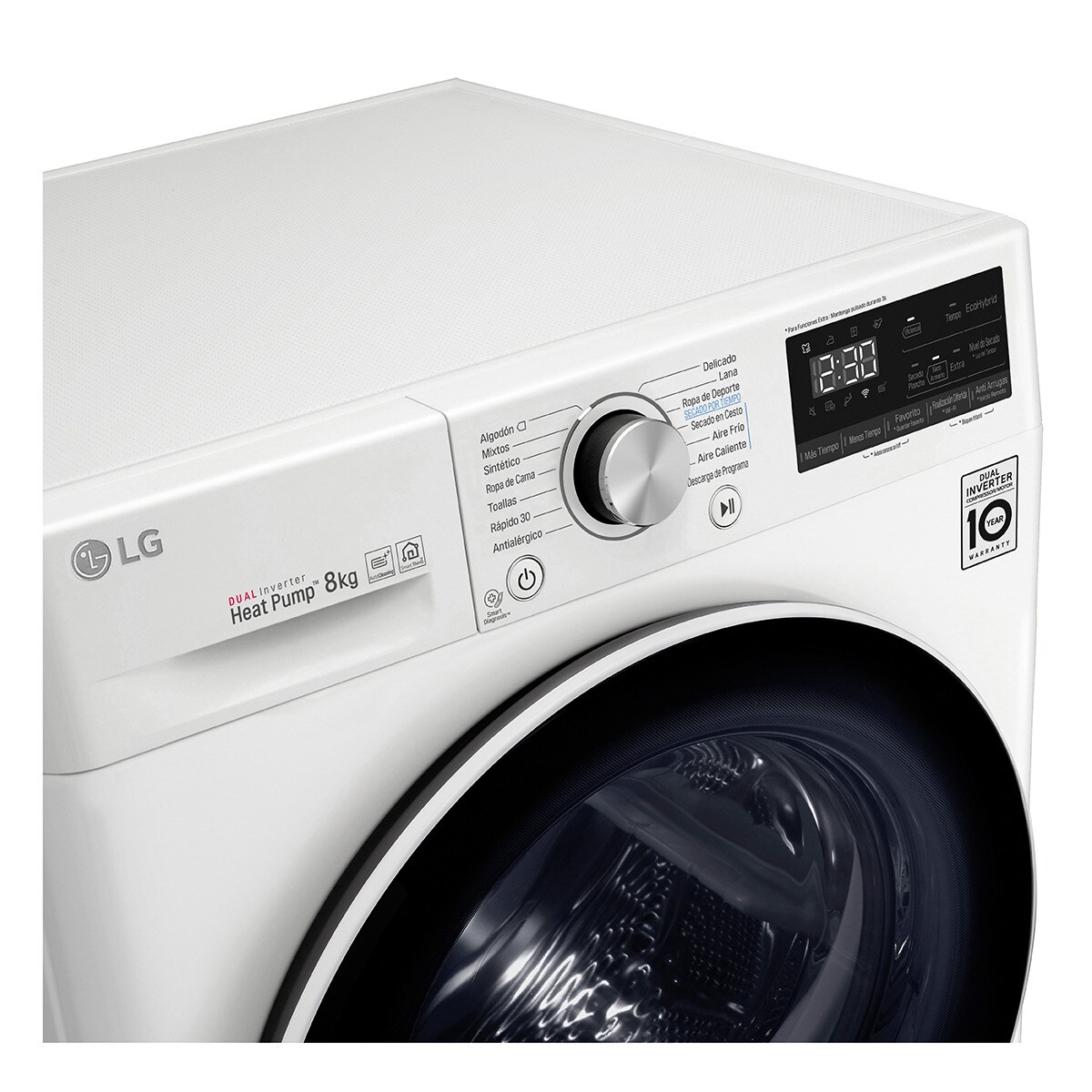 Secadora LG 8 kg Condensación, Bomba de calor - RC80V9AV4Q · El Corte Inglés