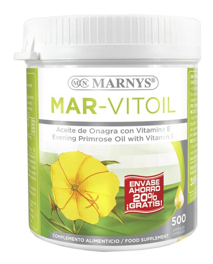 Imagen 0 de Cápsulas Mar-Vitoil Aceite de Onagra Marnys