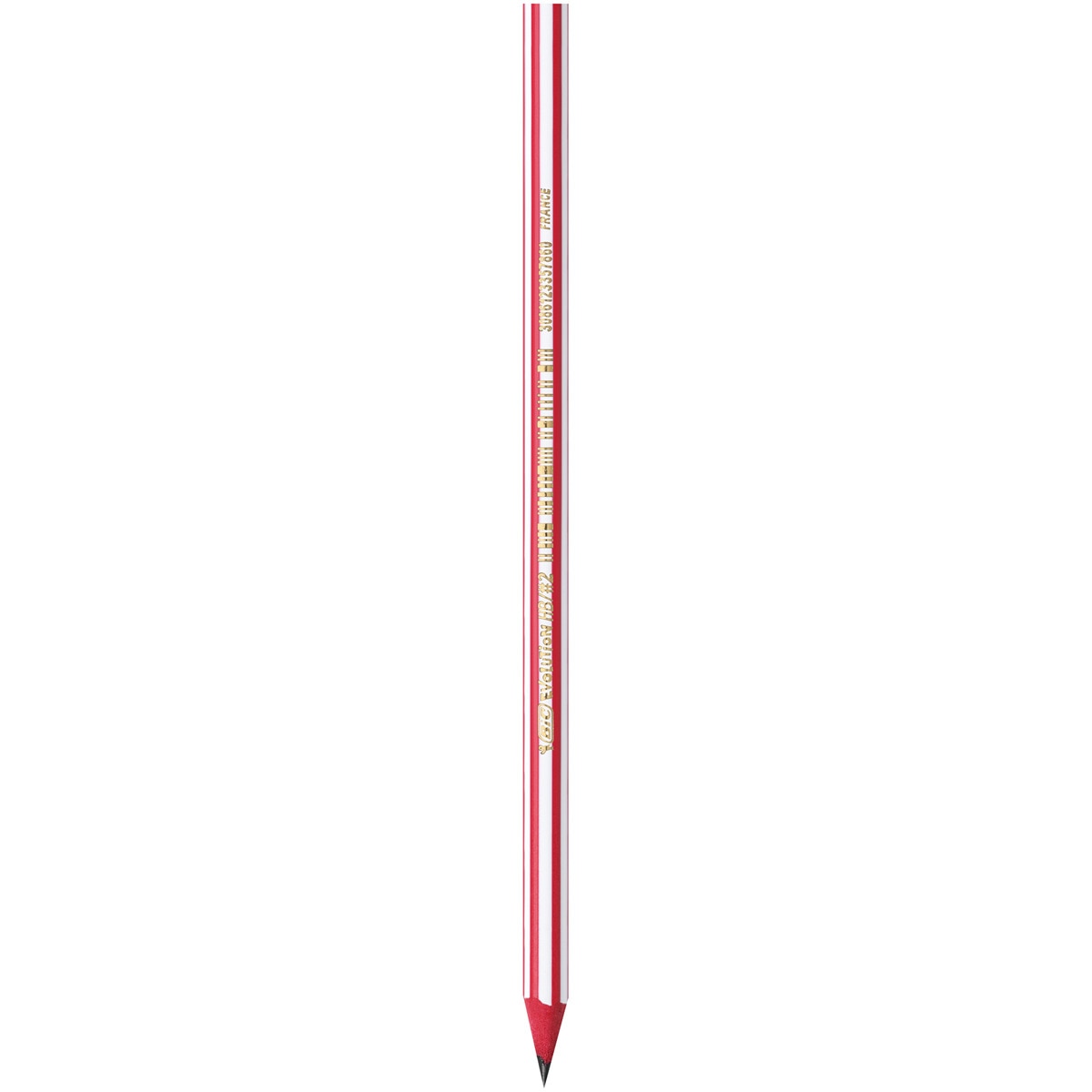 Pack de 4 Lápices de Grafito  Evolution Stripes HB BIC 3