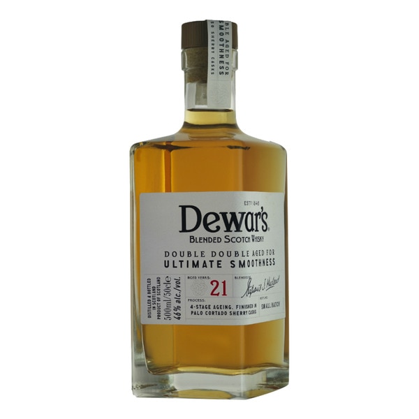 Double blended Scotch whisky 21 years bottle 50 cl