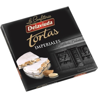 torta de turrón imperial Calidad Suprema estuche 200 g - Delaviuda