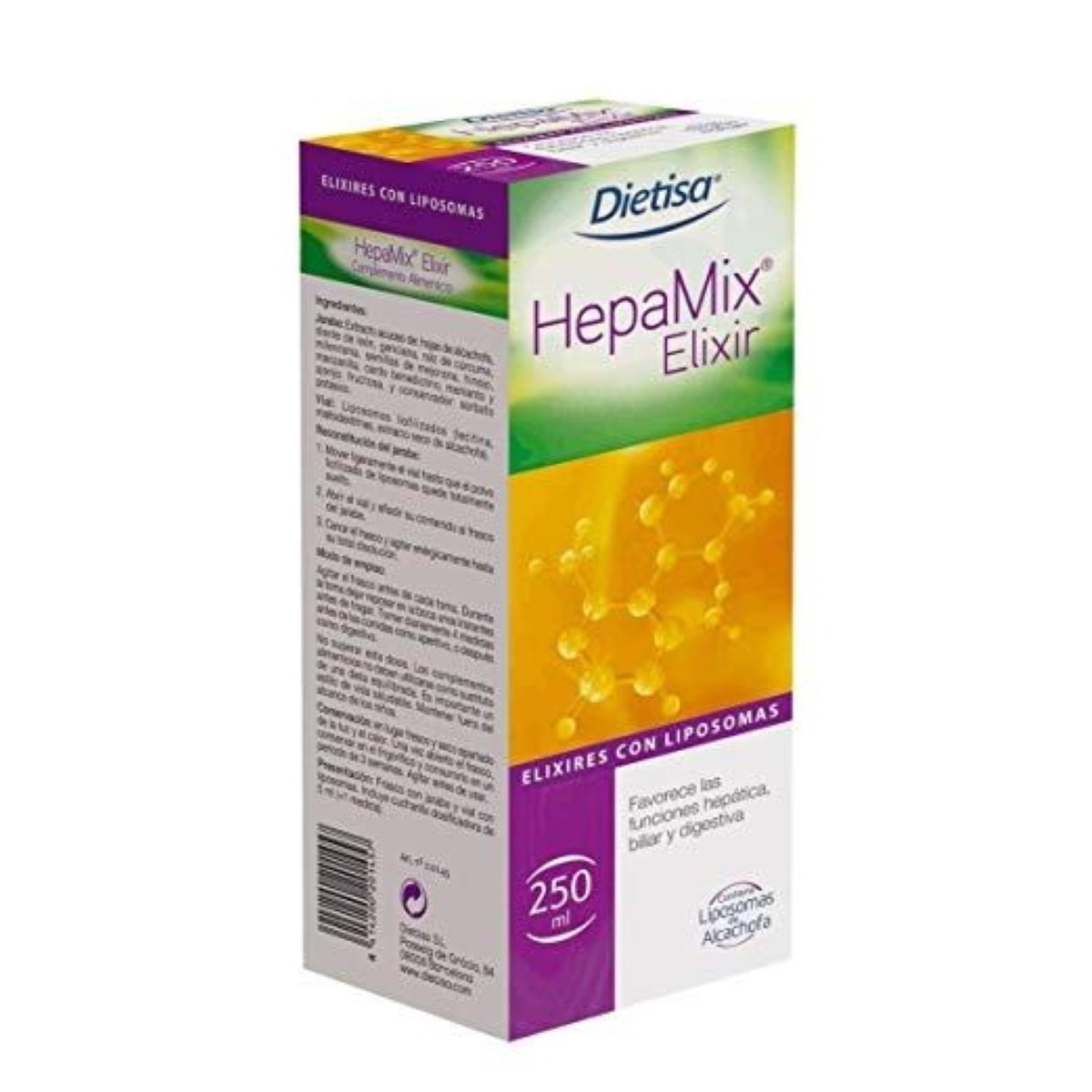 Suplemento Alimentar Élixir Hepamix - 250 ml 1