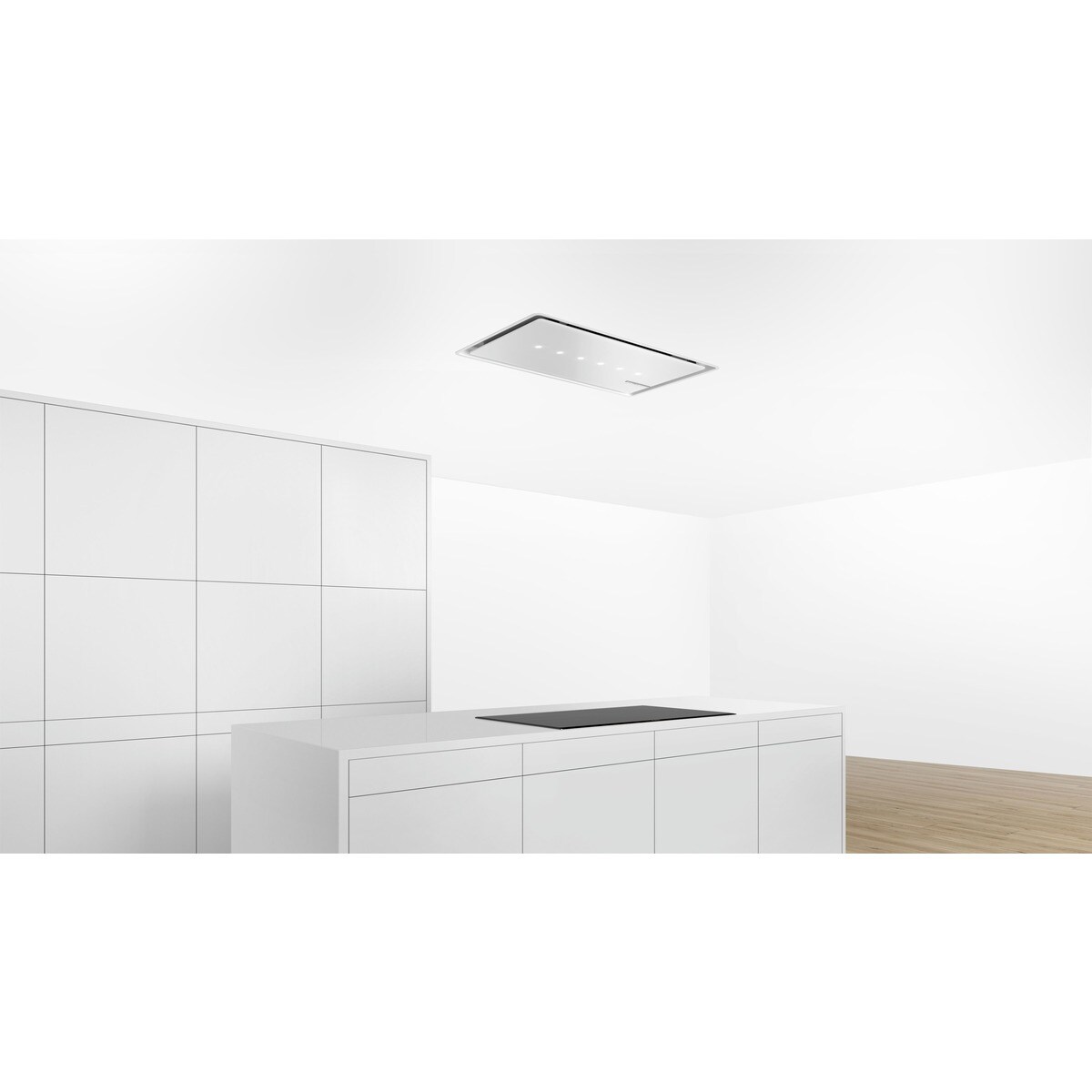 Exaustor de Teto Encastrável Bosch Série 8 Home Connect DRC99PS20 com 5 Velocidades e de 90 cm - Branco Cristal branco-2