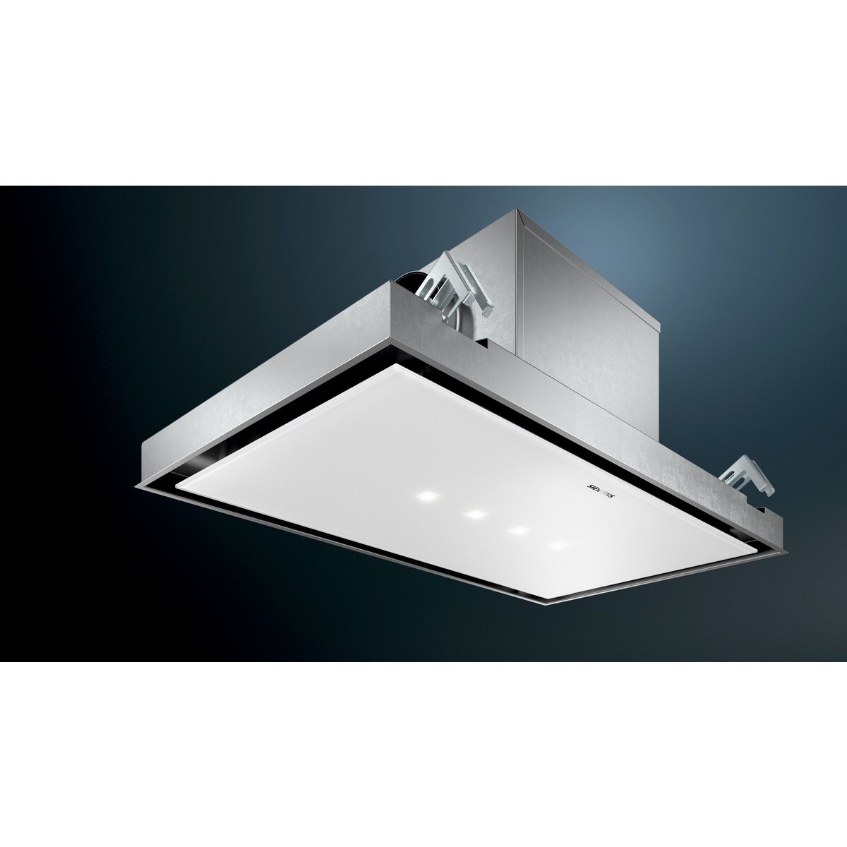 Exaustor de Teto Encastrável Siemens iQ500 LR97CBS20 de 5 Velocidades e de 90 cm - Branco Cristal branco-2