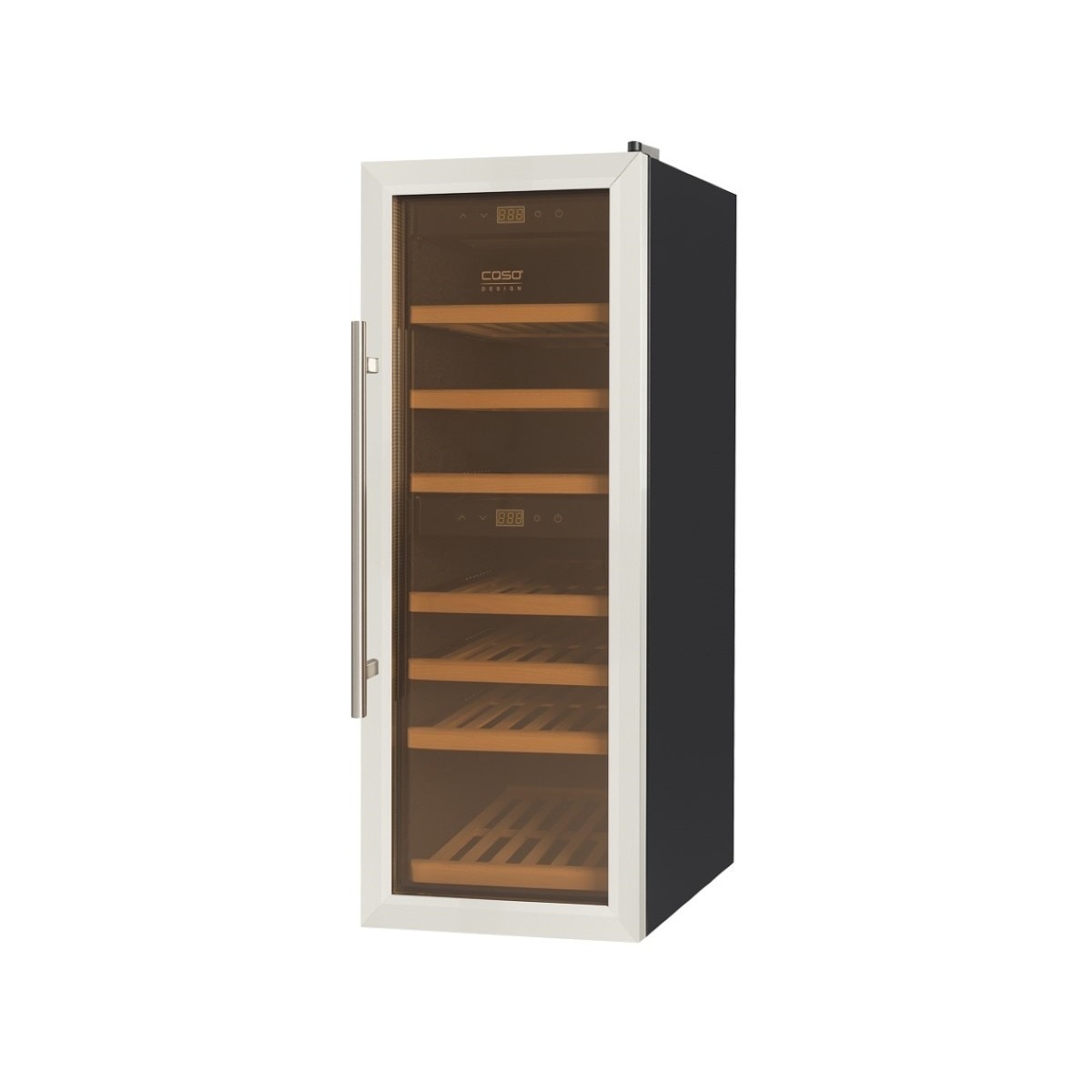 Imagem 0 de Garrafeira Caso WineMaster 38 5CASOD650G e Capacidade de 38 Garrafas Standard - Inox