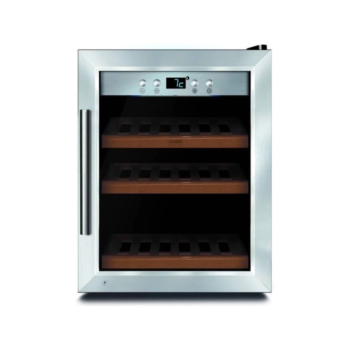 Imagem 0 de Garrafeira Caso WineSafe 12 Classic 5CASOD622G Capacidade de 12 Garrafas Standard - Inox